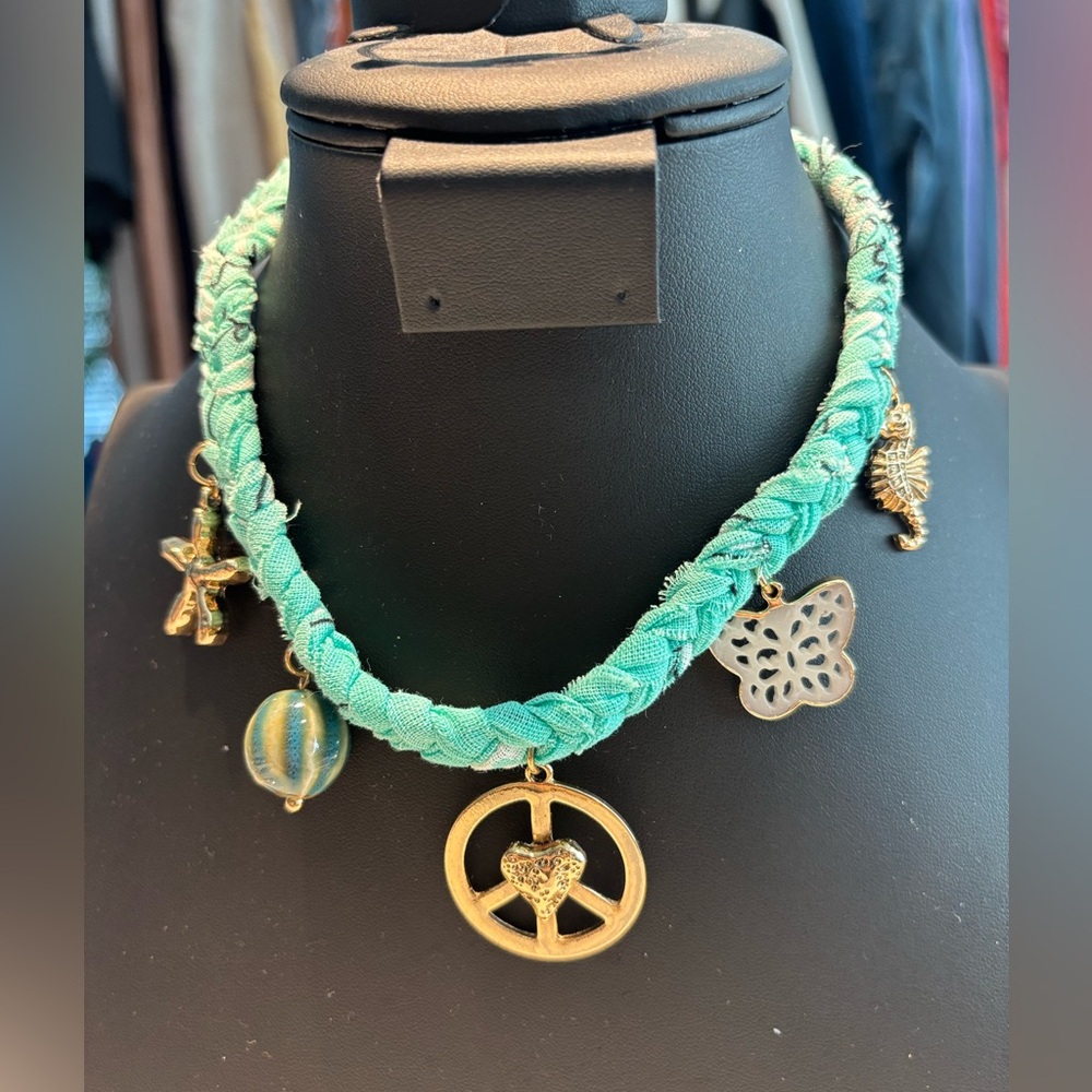 86 Free People Sky Charm Necklace